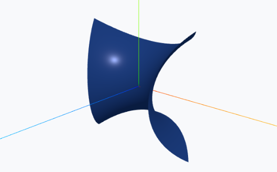 Weierstrass surface rendering preview